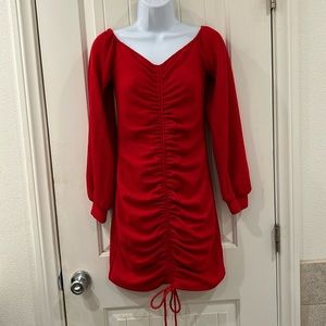 EUC-Red vday dress (M)